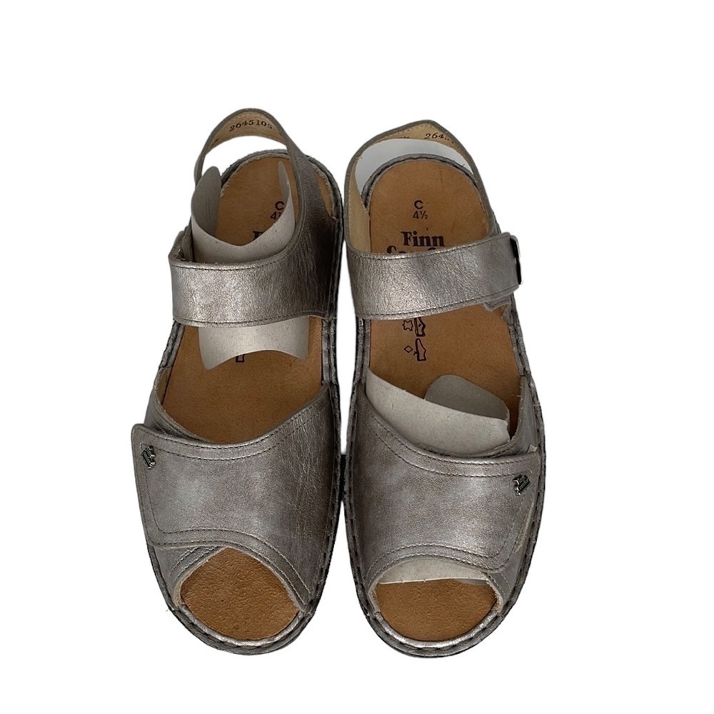 Finn Comfort Luxor Sandals NWOT Peep Toe Ankle Strap Size 7